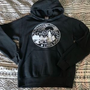 I hate people hoodie